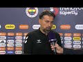 Fenerbahçe - Konyaspor Maç Sonu Teknik Direktör İlhan Palut'un Açıklamaları