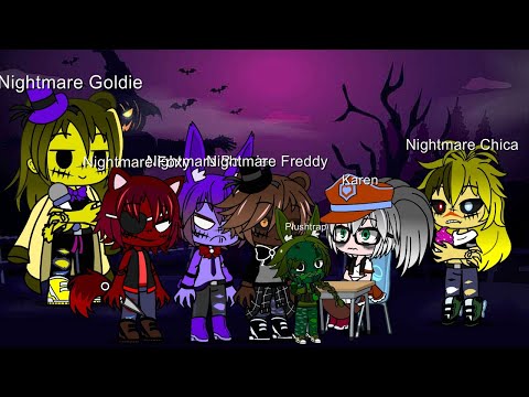 FNaF Gacha Club: Karen's Afterlife ||Ultimate Custom Night Ep.01: Nightmares