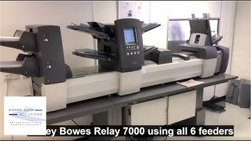 Pitney Bowes Relay 7000 - all feeders