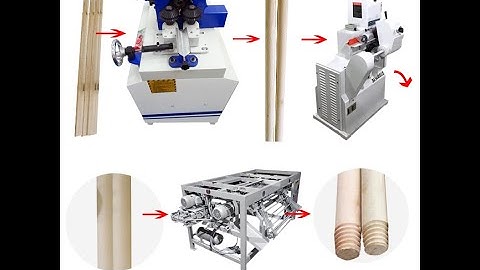 Mc9050 Mc9050A Mc9060B wood broom handle machine/round stick milling machine/wooden handle machine