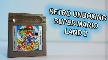Super Mario Land 2 | Unboxing + Gameplay on the Game Boy