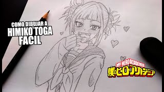 COMO DIBUJAR A HIMIKO TOGA *SUPER FACIL* || HOW TO DRAW HIMIKO || BOKU NO HERO || BillyArt