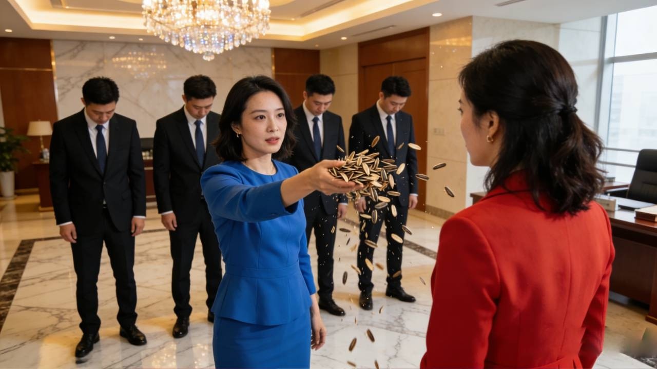 嚣张经理老婆仗势欺人，没想到来的竟是总裁，直接傻眼！【小锋正能量】