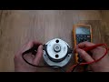 ⚫ Checking the electric motor of the vacuum cleaner Electrolux ZAC 6705