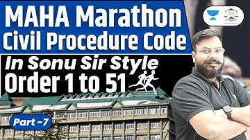 CPC 1908 Lecture Series | Order 12 ,13 ,14 ,15 Of Civil Procedure Code 1908 | In Sonu Sir Style