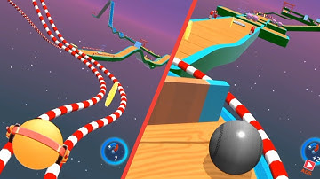 Sky Rolling Ball 3D - All Levels 112-115, SpeedRun Gameplay, Android IOS, Amaizing Ball Game