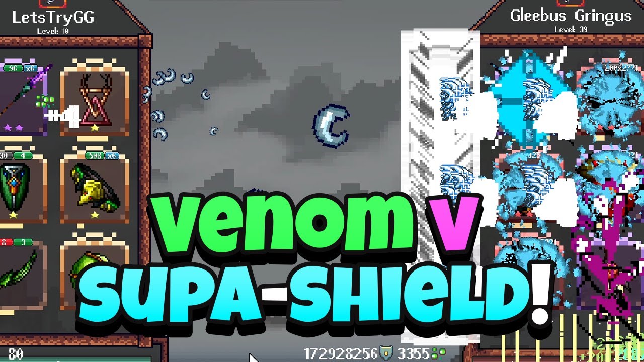 Poison vs Supa-Omega-Shield Build! Oaken Tower 166