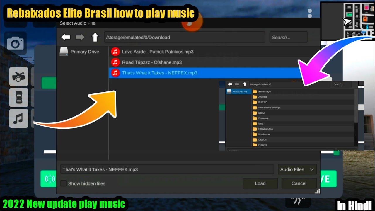 How to play songs and add speaker on / Rebaixados Elite Brasil game /  Saksham FF 