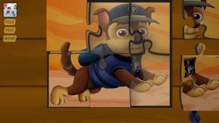 Let's Play! Paw Puppy Patrol Jigsaw Puzzle - iPhone app demo for kids screenshot 2