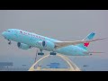 (4K) Early Morning Departures from Los Angeles Int'l Airport