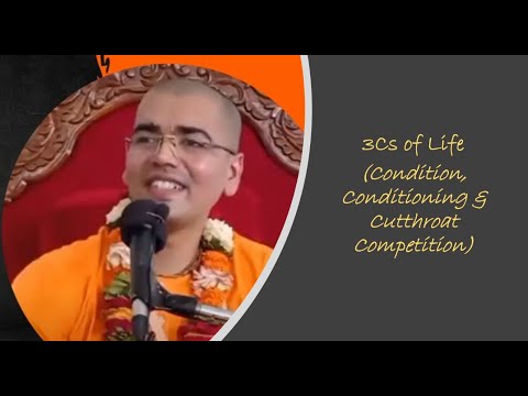 3 Cs of Life -Part 2 by HG Dinanath Gopal Prabhuji - YouTube