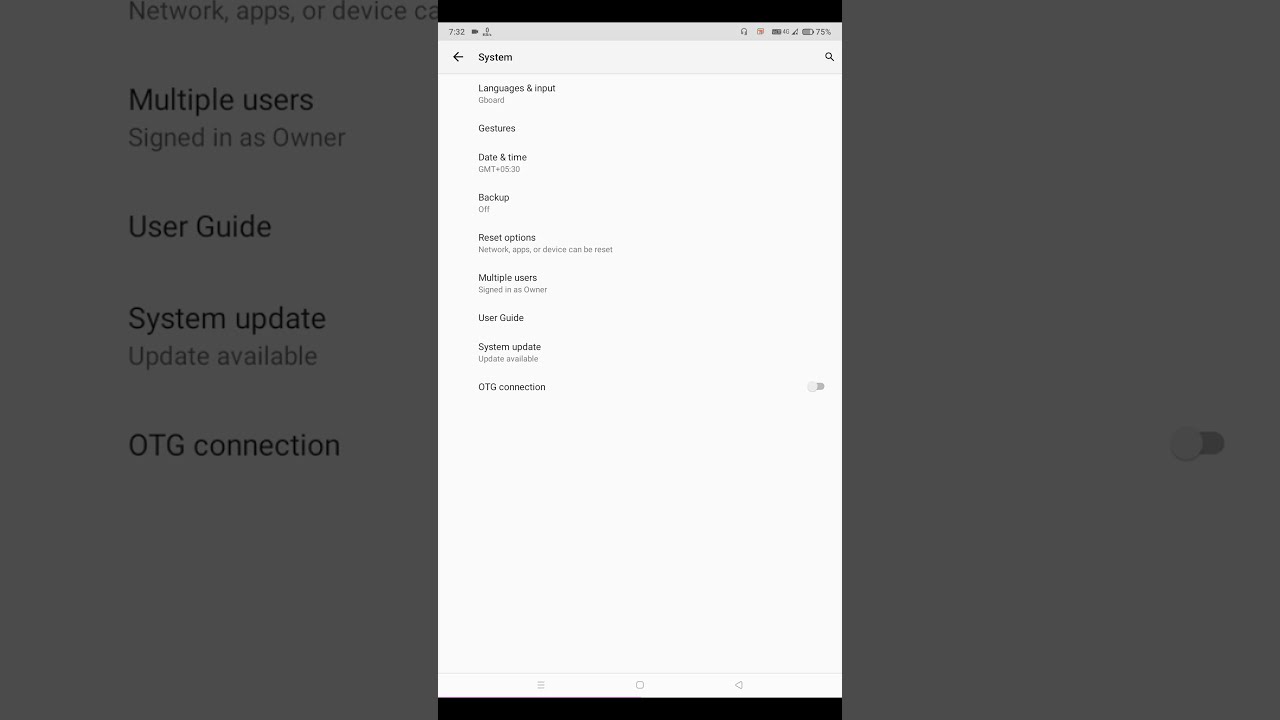 How to On OTG Connection In Realme Pad