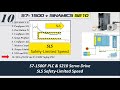 MS06J. [Siemens S210 #10] Servo Drive SLS Safely-Limited Speed