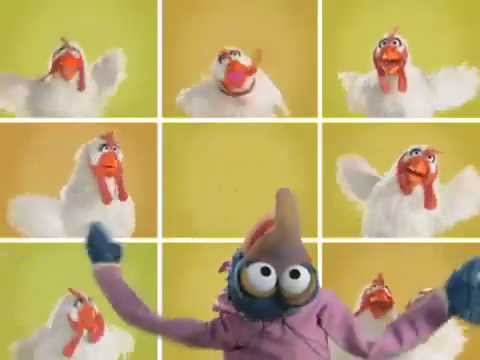 muppet chicken puppet