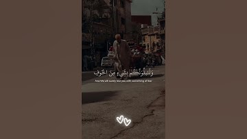 ولنبلونـكـم بشيءٍ من الخوف | القارئ إسلام صبحي #تلاوة_هادئة