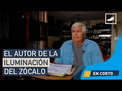 Entrevistamos al autor de la iluminación del Zócalo