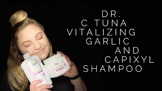 Dr. C Tuna Vitalizing Garlic and Capixyl Shampoo