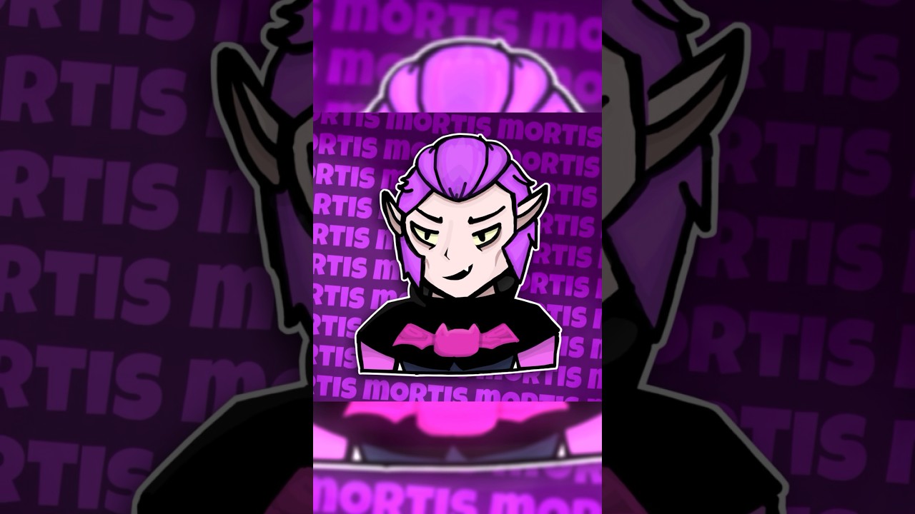 Drawing Mortis from Brawl Stars🦇 | 