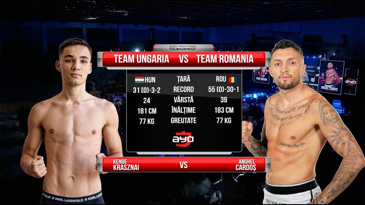 AYO3 Fighting Tournament - Kende Krasznai VS Anghel Cardoș