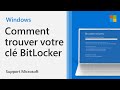 Guide pour Localiser votre Clé de Récupération BitLocker | Microsoft