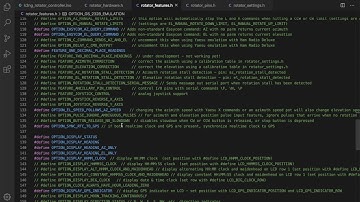 K3NG Arduino Rotator Controller File Tour