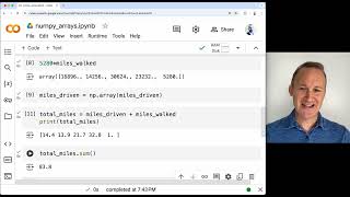 Unit 4: Lesson 5 - Converting Lists to NumPy Arrays