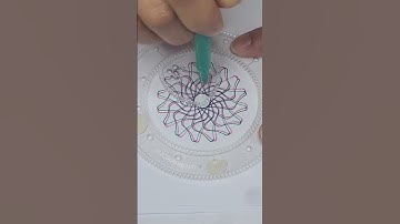 Calming Spirograph Art for Mindful Relaxation | Satisfying ASMR Visuals #satisfying #asmr