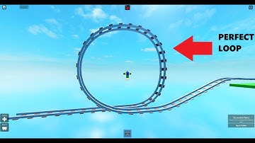 How to create a perfect loop in create a cart ride (FAST AND EASY) | Roblox