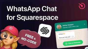 How to Add WhatsApp Chat to Squarespace website [Works 2025]
