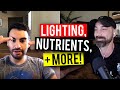 Gardening nutrients autowatering plants grow light testing  more garden talk episode 17