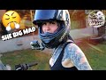 This biker chick is not happy with shadetree surgeon 