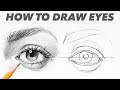 HOW TO: Draw Realistic Eyes | Top 3 Trick Tips To Improve