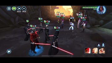 R4 Malgus NO DATACRON VS Rey (No Ben Solo) 5v5 SUCCESS [GAC Raw] | Star Wars Galaxy of Heroes