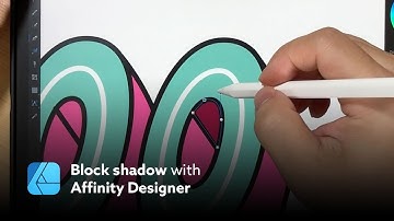Creating Block Shadow with Affinity Designer