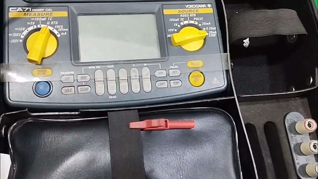 HOW TO CALIBRATION RTD SENSOR USE CALIBRATOR FLUKE 9009 & YOKOGAWA CA71