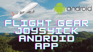 FlightGear Joystick Android App