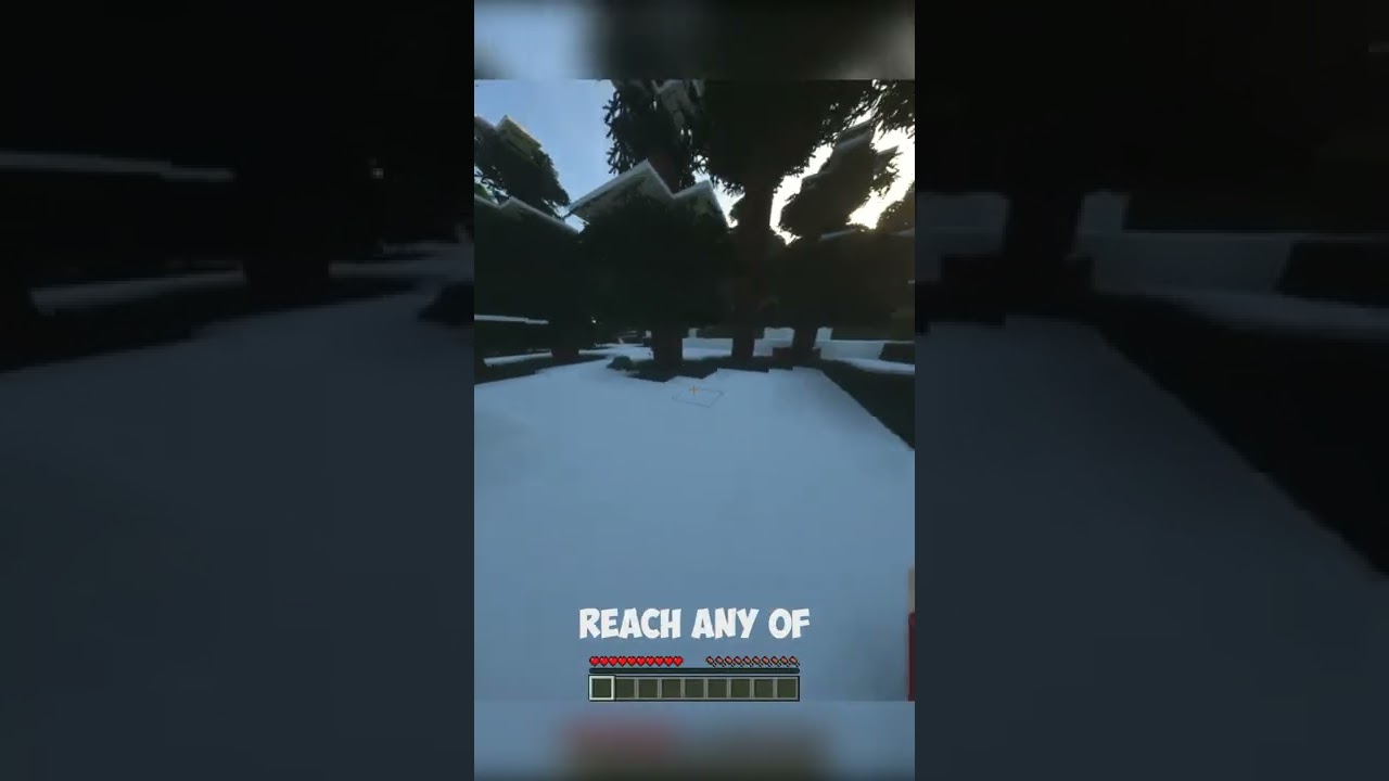 Minecraft But I Can't Touch Grass