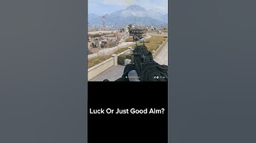 Was This Luck Or Just Good Aiming? MW3