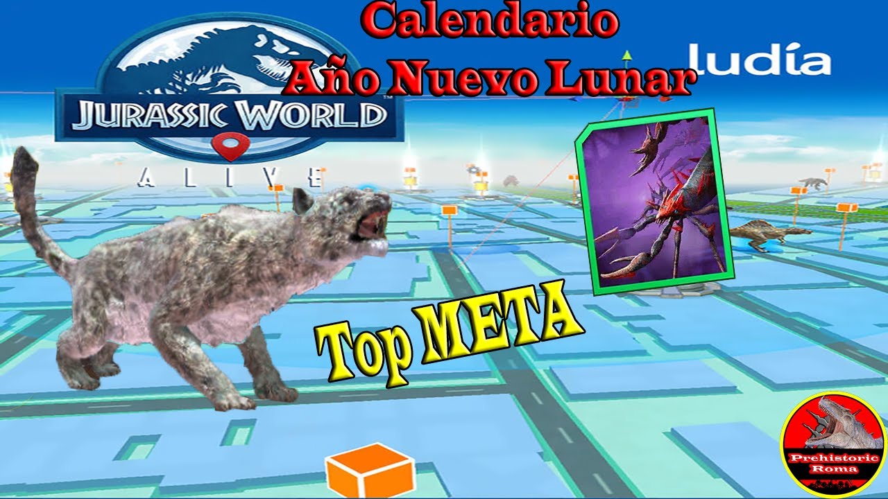 Consigue Criaturas META Jurassic World Alive Calendario Semanal consigue-criaturas-meta-jurassic-world-alive-calendario-semanal