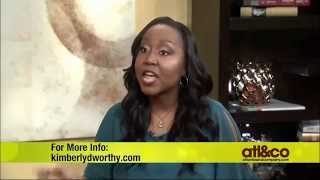 Author & Actress,  Kimberly D. Worthy on NBC's "Atl & Co"
