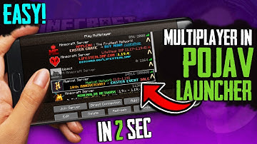How to play multiplayer in Pojavlauncher | Play with friends in Pojav Launcher