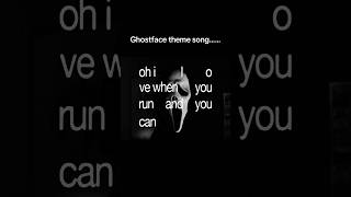 need this song in the new Scream movie…. #postpunk #ghostface #screammovie #darkwave #gothic