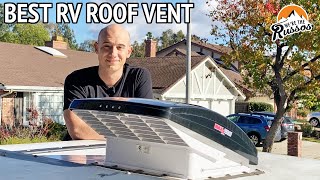Review of Maxxair Fan RV Roof Vent with Intrgrated Rain Cover