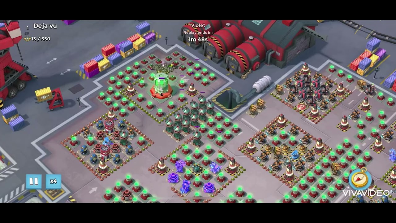 Boom Beach : Deja Vu in 2 (sexy walk left core, Bullit shock knuckle right core) Duplexity