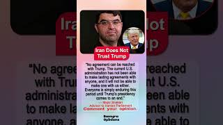 Iran Says It Does Not Trust Trump — Major Warning From Tehran #geopolitics