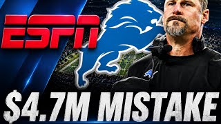 ​3 SURPRISE Lions Cuts Coming The $4.7M Mistake Nobody Is Talking About!