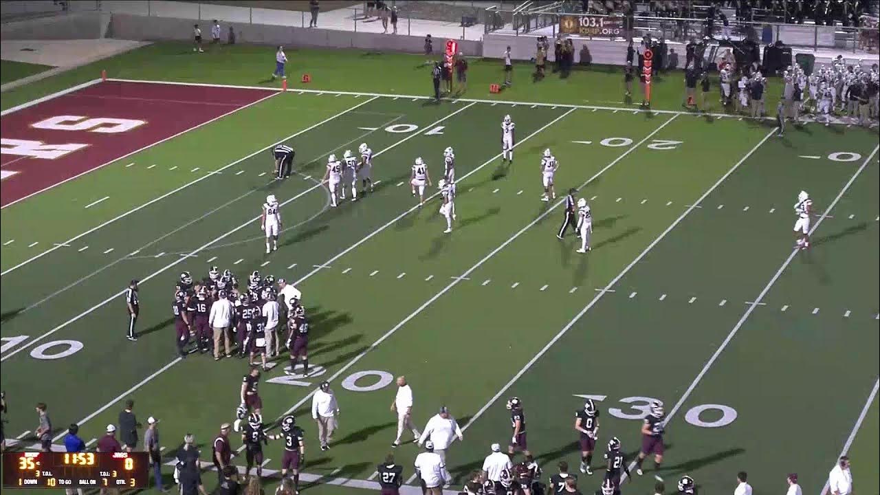 Dripping Springs vs. Johnson High School Varsity Mens' Football YouTube