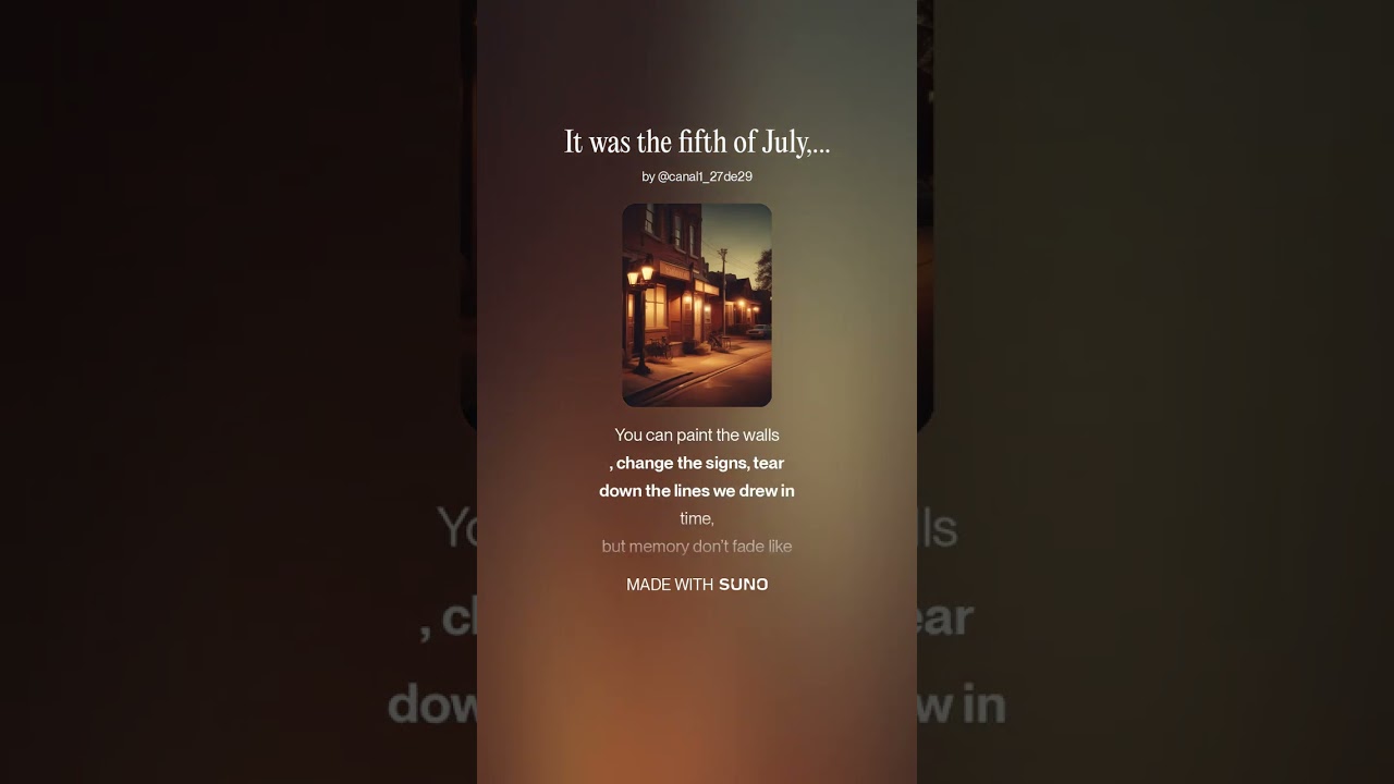 "The block still remembers"  