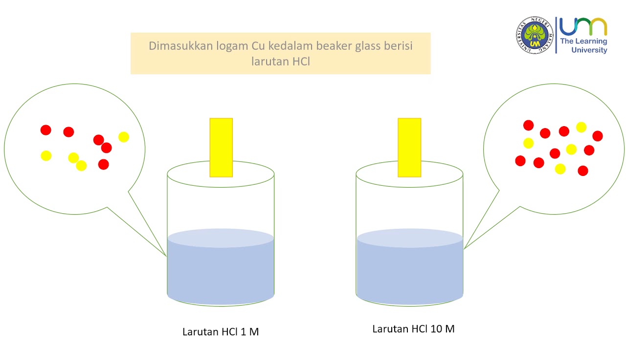 KONSENTRASI mempengaruhi laju reaksi YouTube
