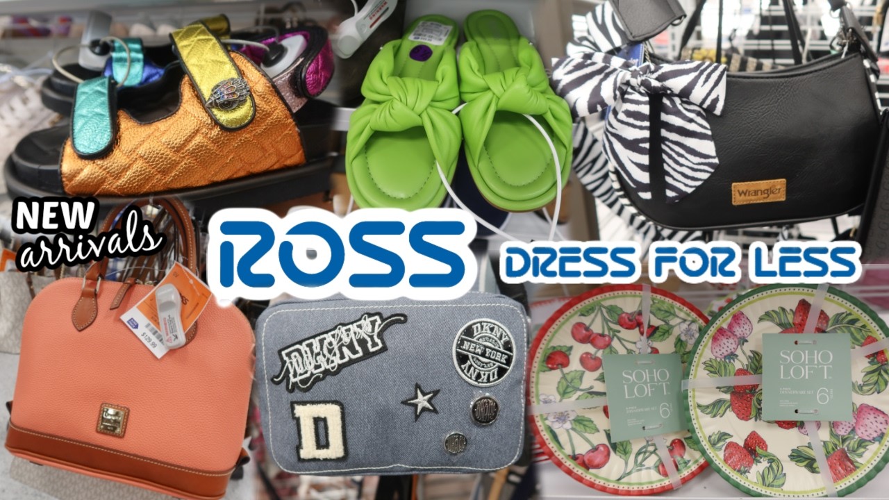 Ross ROSS DRESS FOR LESS * NEW FINDS!!! 2 STORES - YouTube